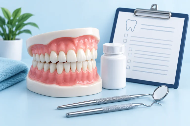 Illustration: Oral health with medical conditions or medication changes