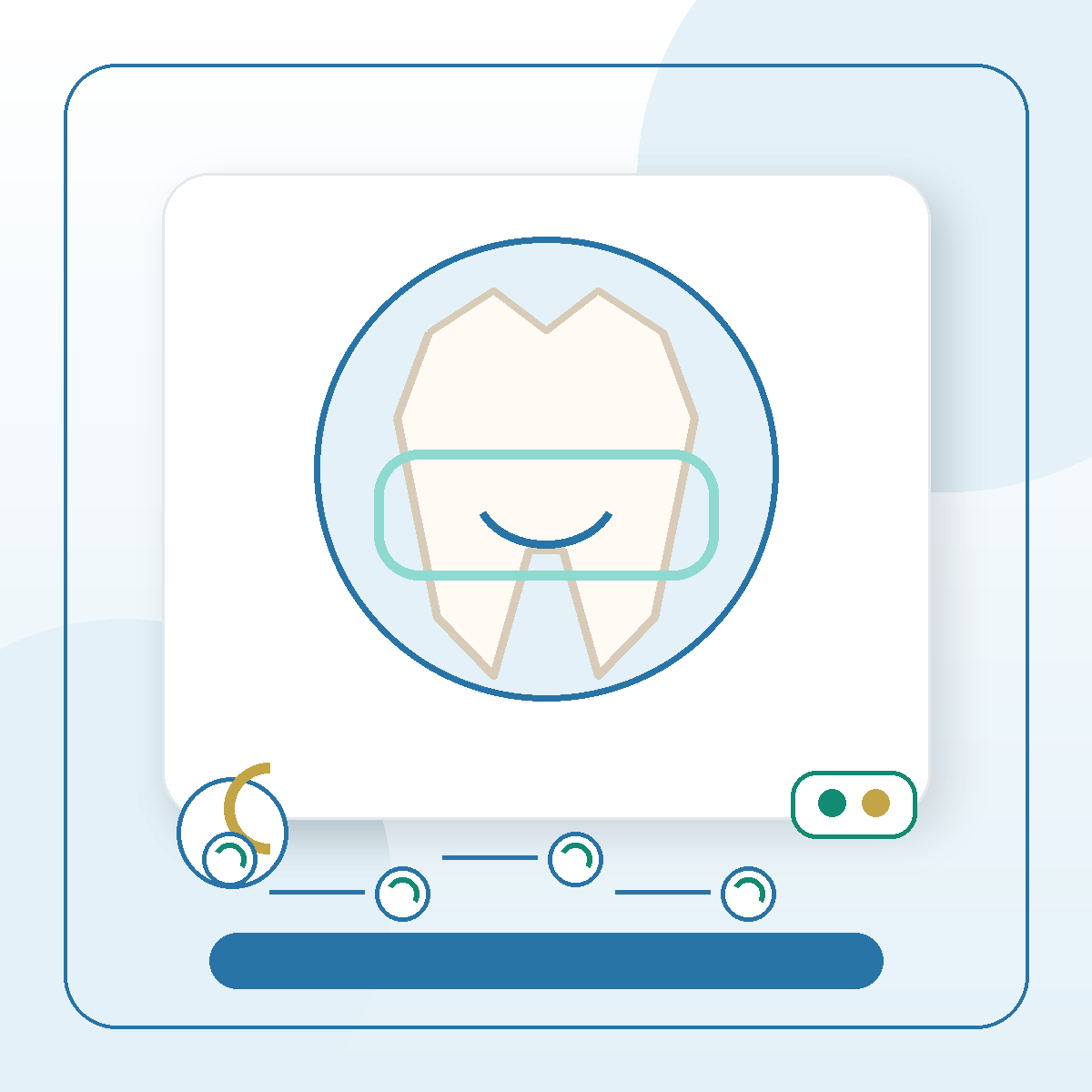 Night Guards dental service visual card