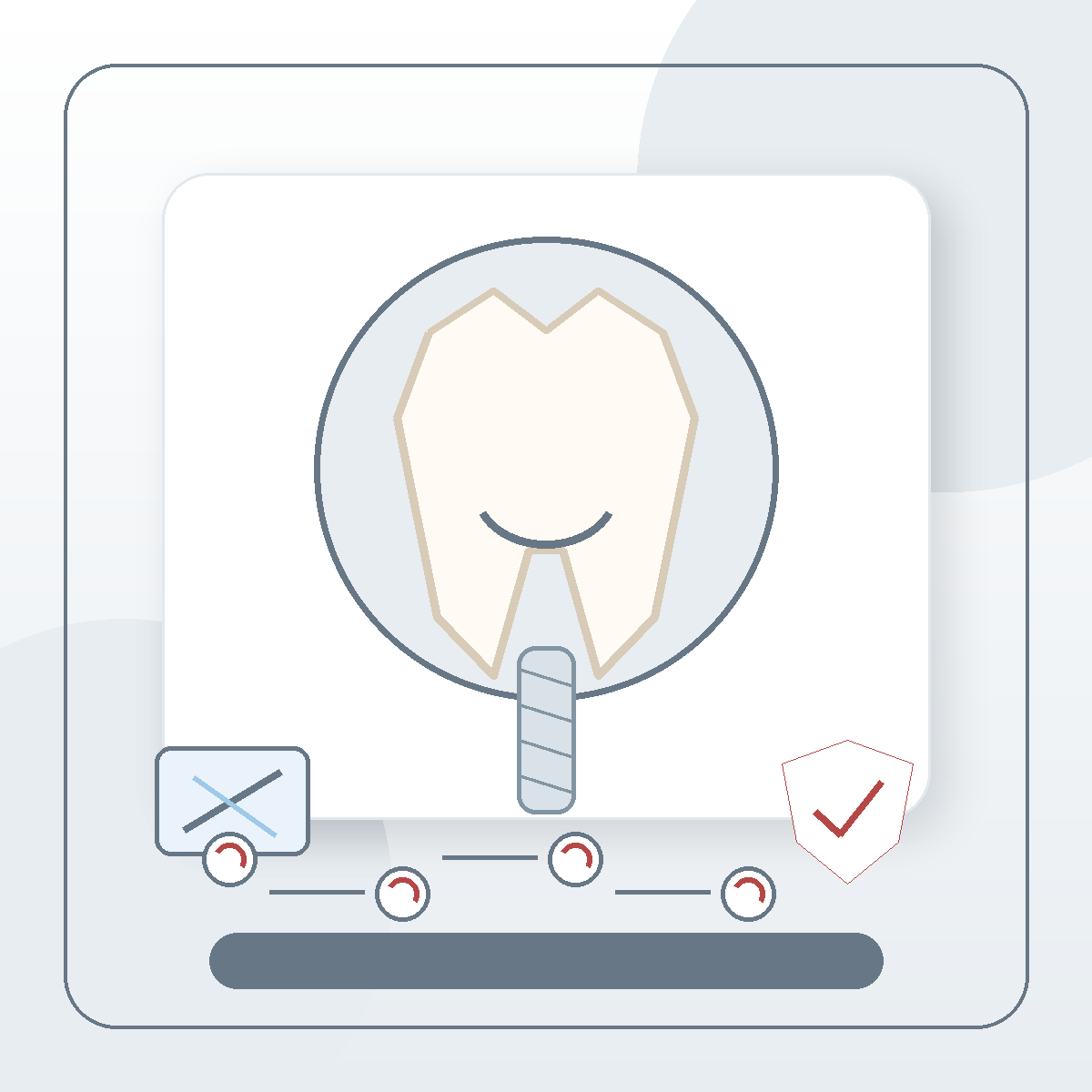 Sinus Lift dental service visual card