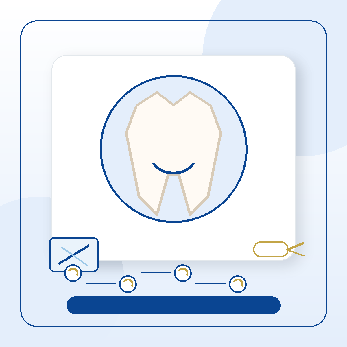 Emergency Root Canal dental service visual card
