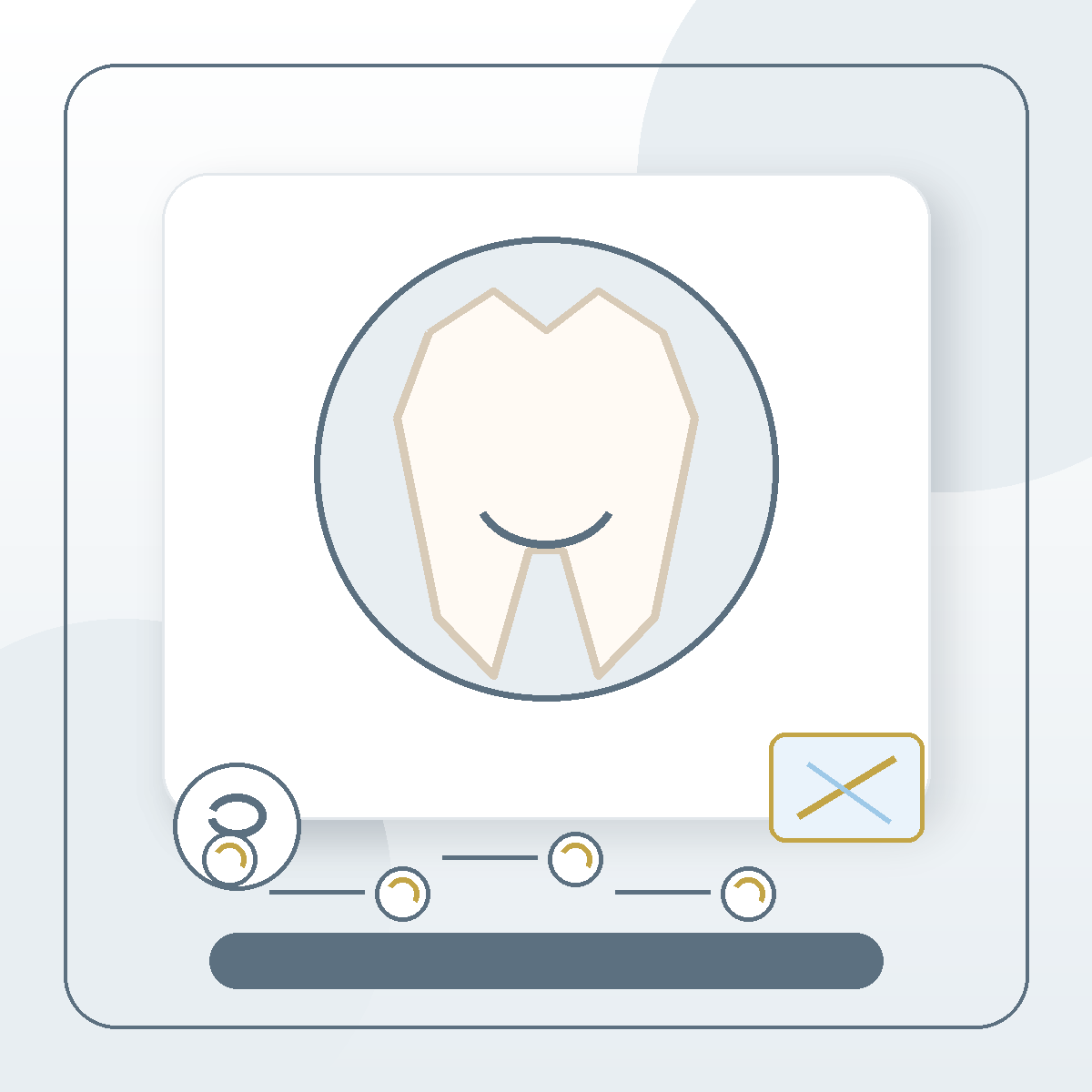 Treatment Plan Review dental service visual card