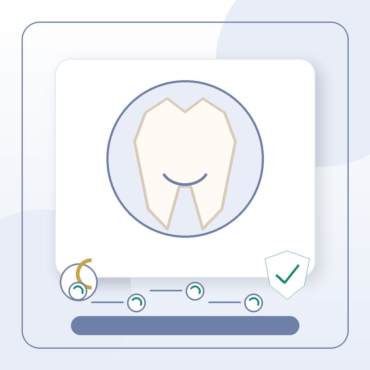 Oral Sedation dental service visual card